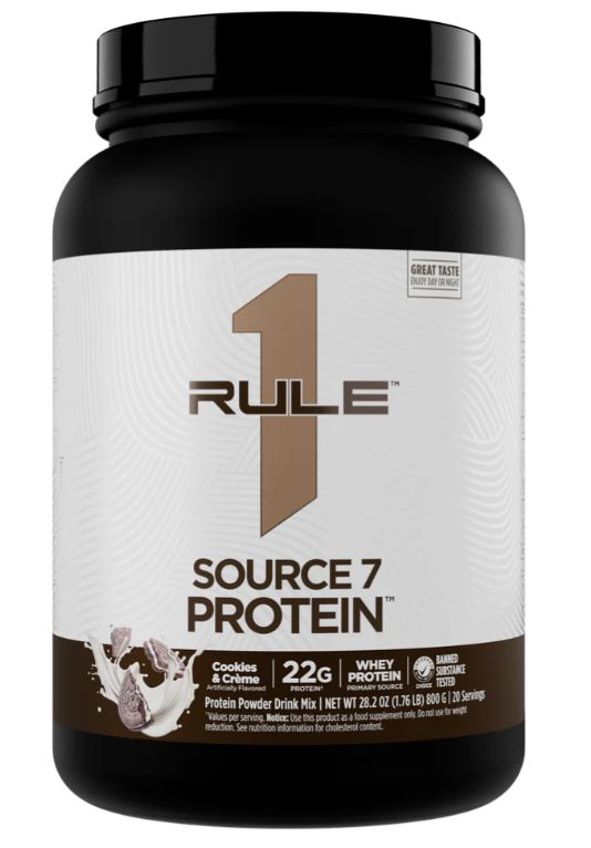 SOURCE 7 PROTEIN 1.8LB (Cookies and Creme) - Rule 1