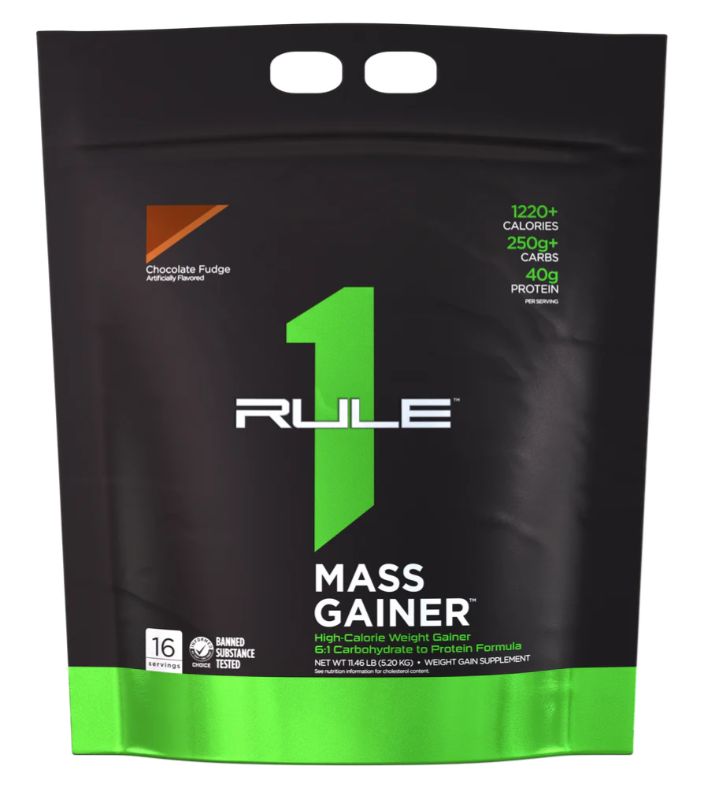 MASS GAINER 11.46LB (Chocolate Fudge) - Rule 1