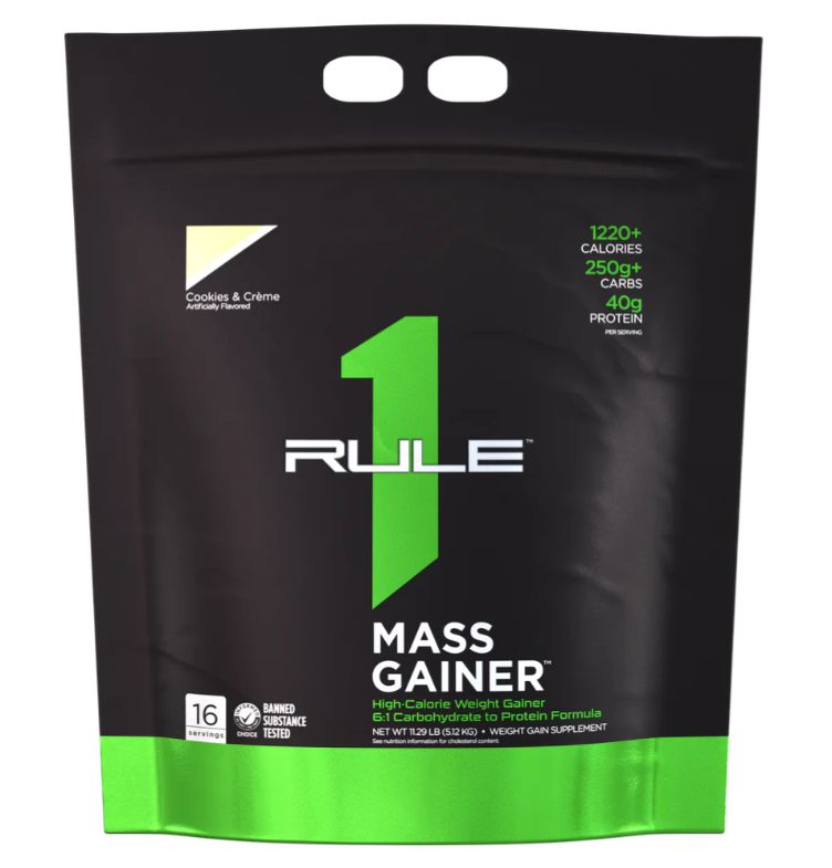 MASS GAINER 11.29LB (Cookies & Creme) - Rule 1