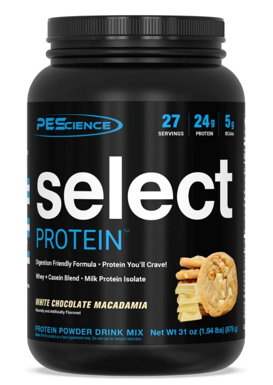 SELECT Protein 27serv. (White Chocolate Macadamia) - PEScience