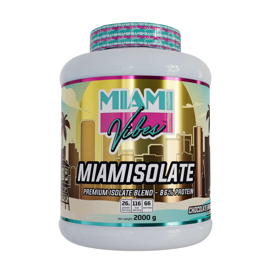 MIAMISOLATE 2000g (chocolate dream) - Miami Vibes