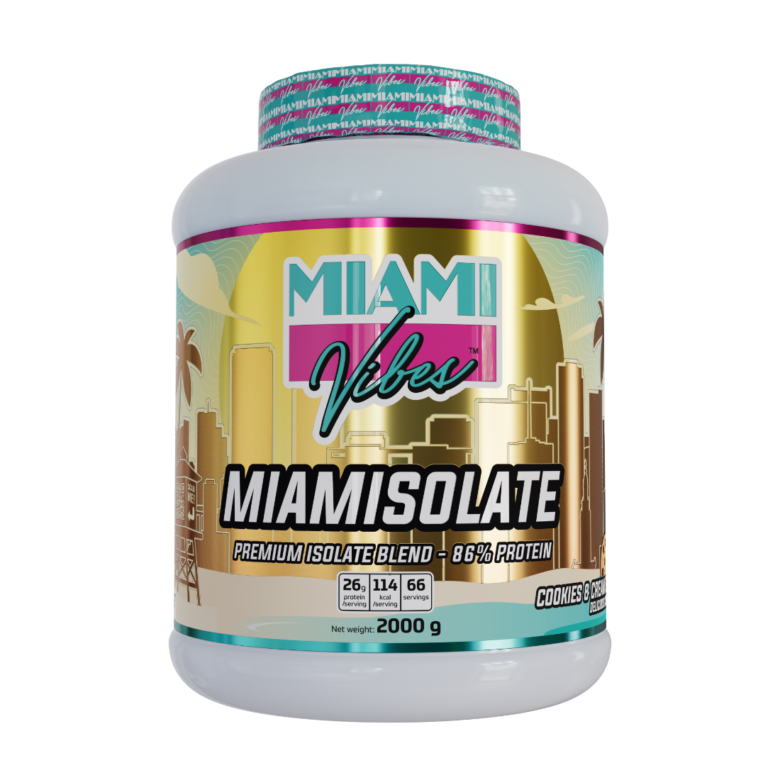 MIAMISOLATE 2000g (cookies) - Miami Vibes