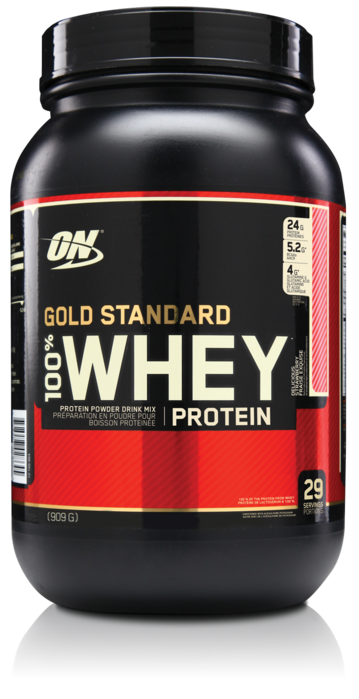 100% Whey Gold Standard 2lb ext. milk choco - ON