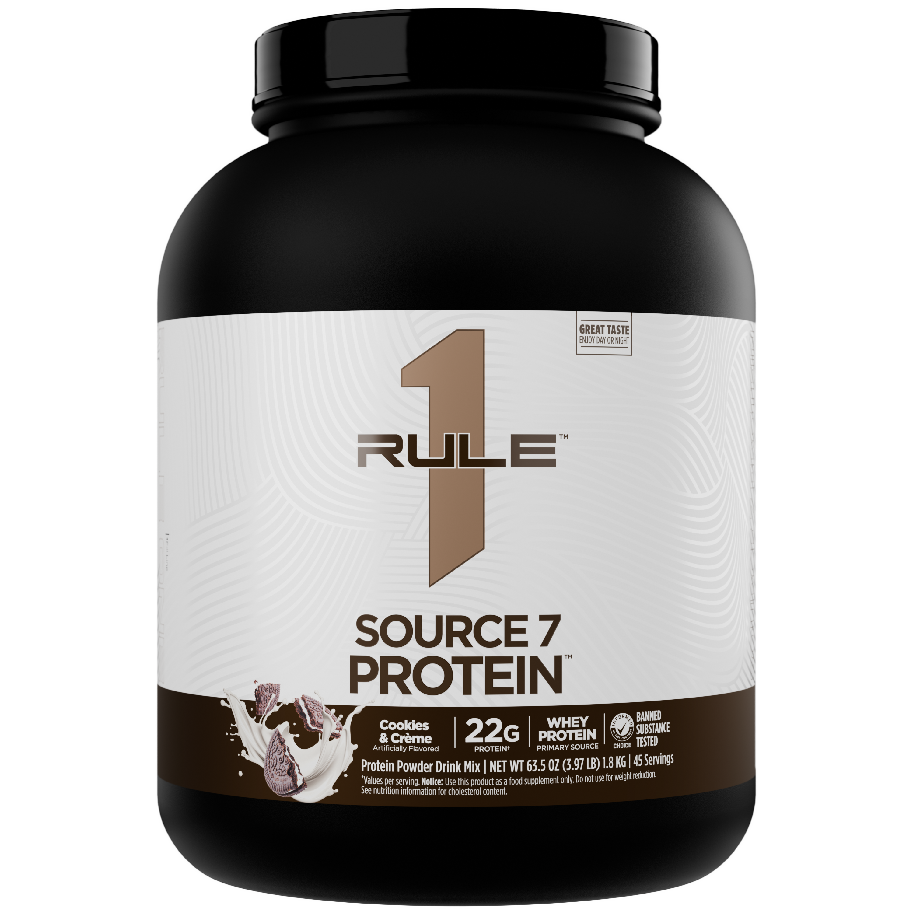 SOURCE 7 PROTEIN 4LB (Cookies and Creme) - Rule 1