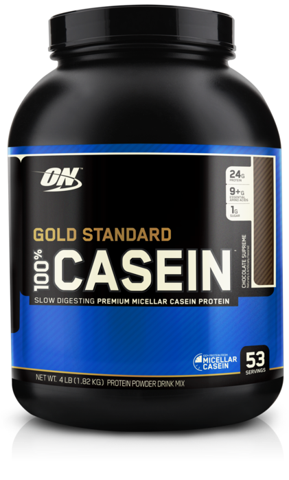 GOLD STANDARD 100% CASEIN 4lb Chocolate - ON