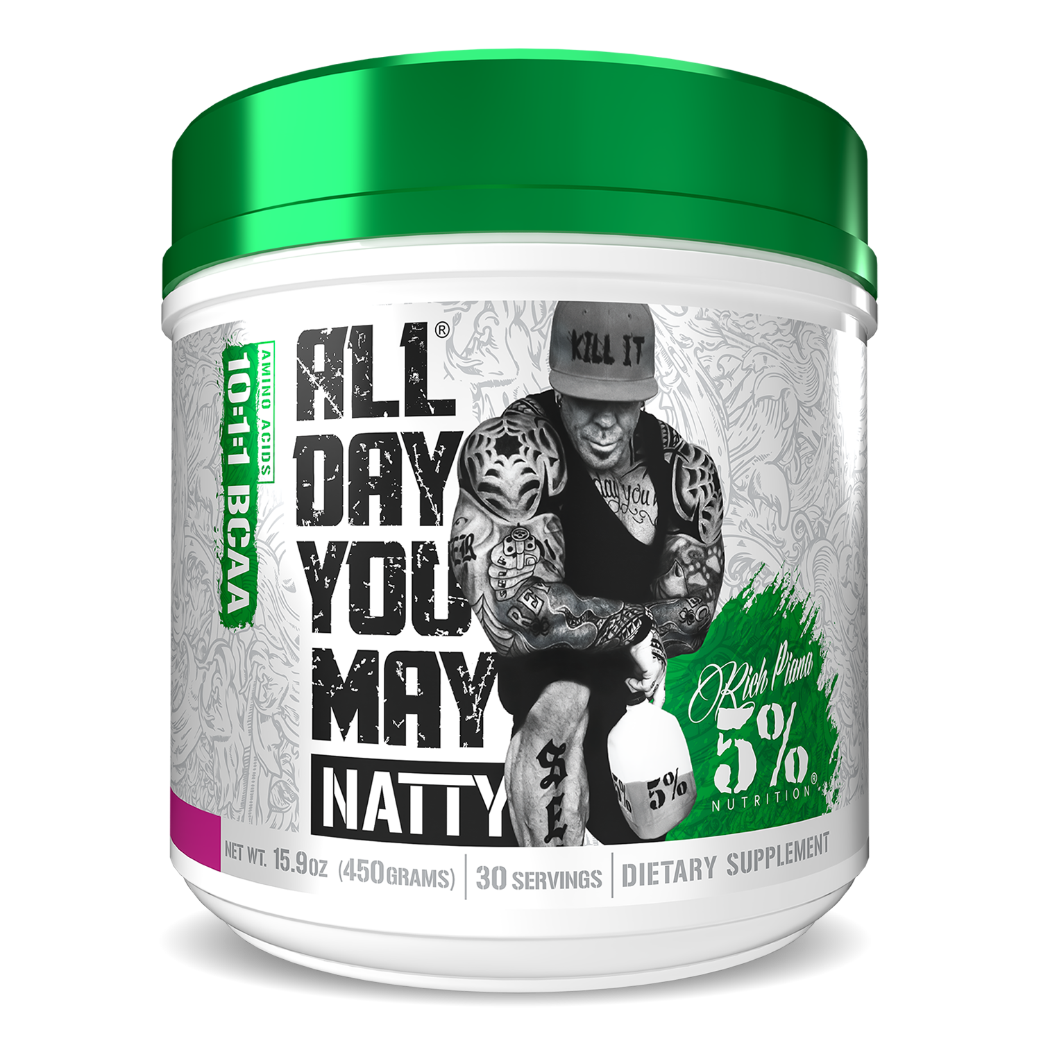 ALL DAY YOU MAY NATTY 465g strawberry lemonade - 5% Nutrition