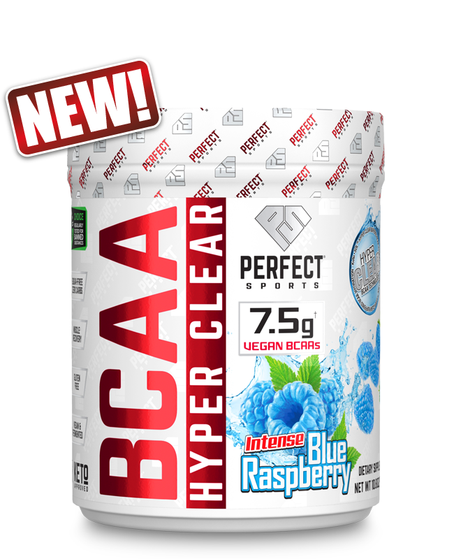 BCAA Hyper Clear Blue Raspberry - PERFECT Sports