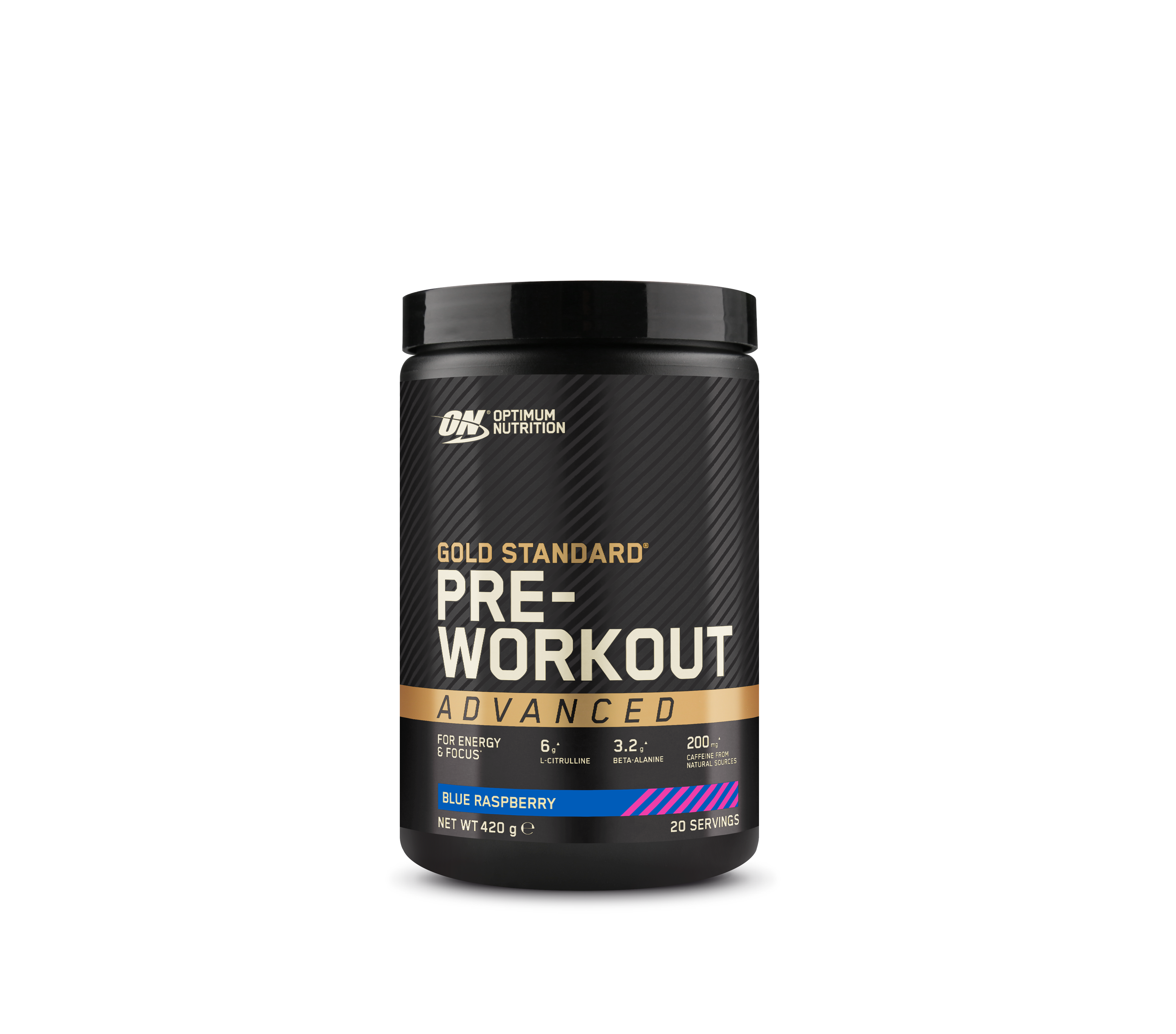 GOLD STANDARD PRE-WORKOUT Advanced blue raspberry - ON