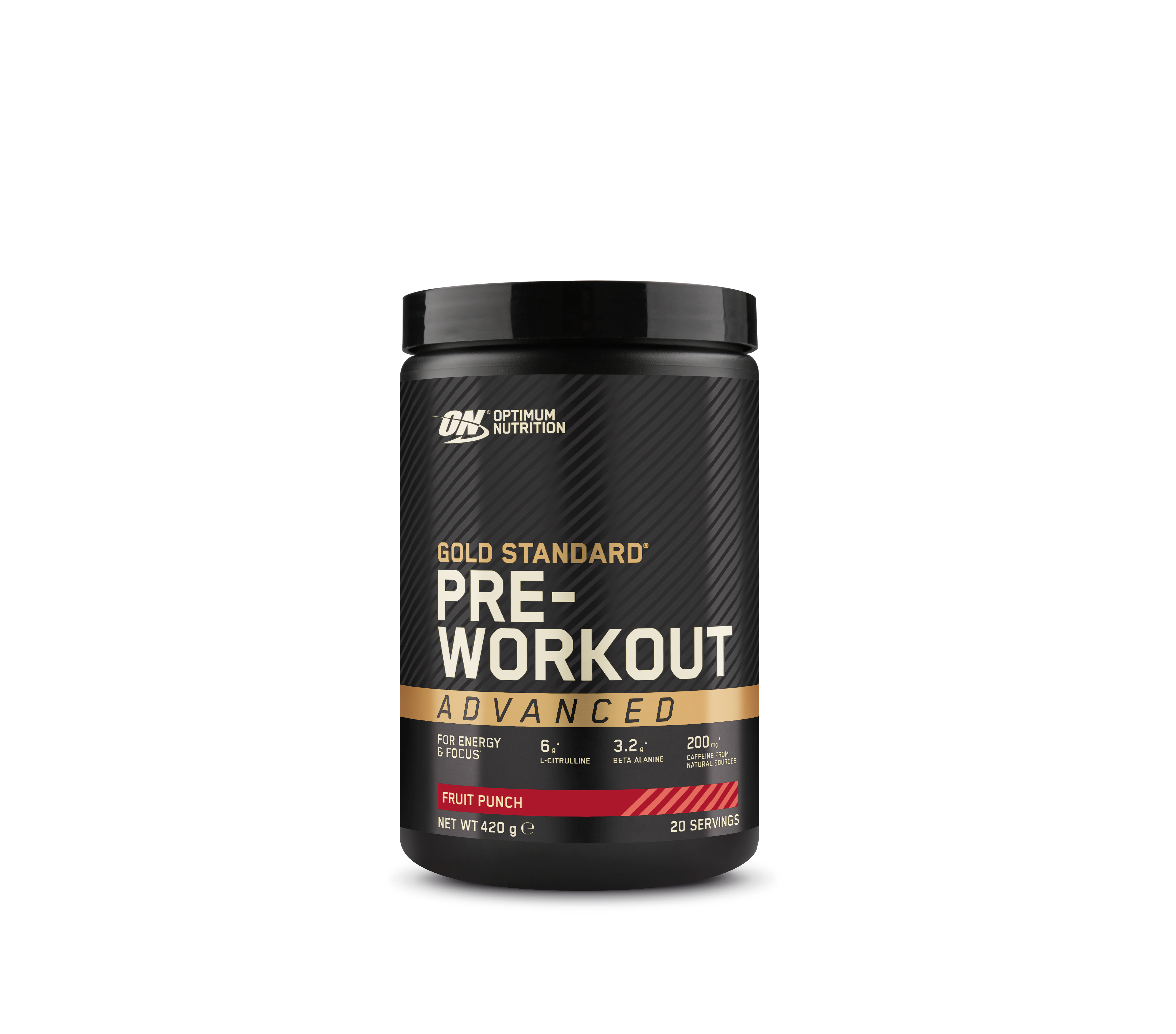 GOLD STANDARD PRE-WORKOUT Advanced fruit punch - ON