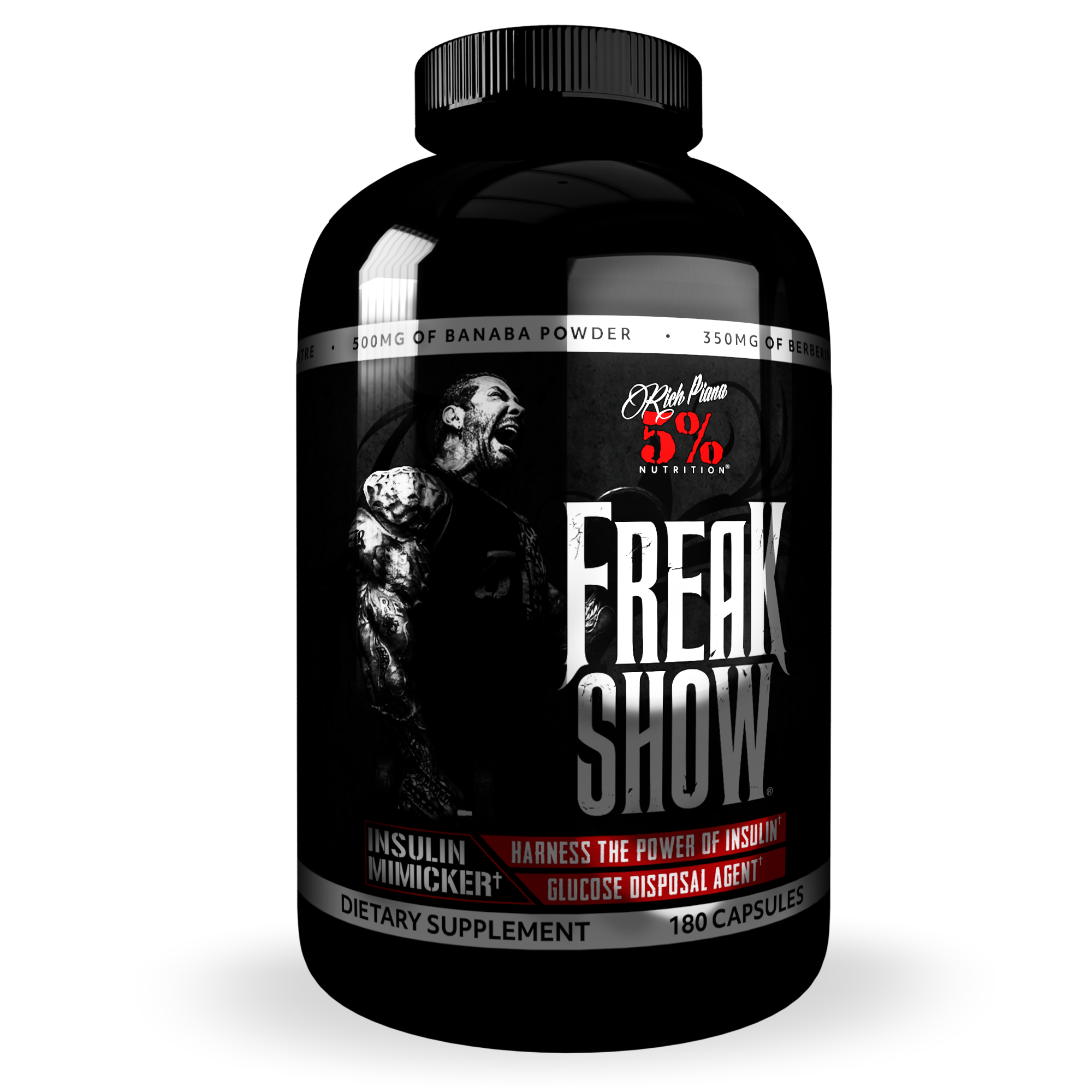 FREAK SHOW 180caps. - 5% Nutrition