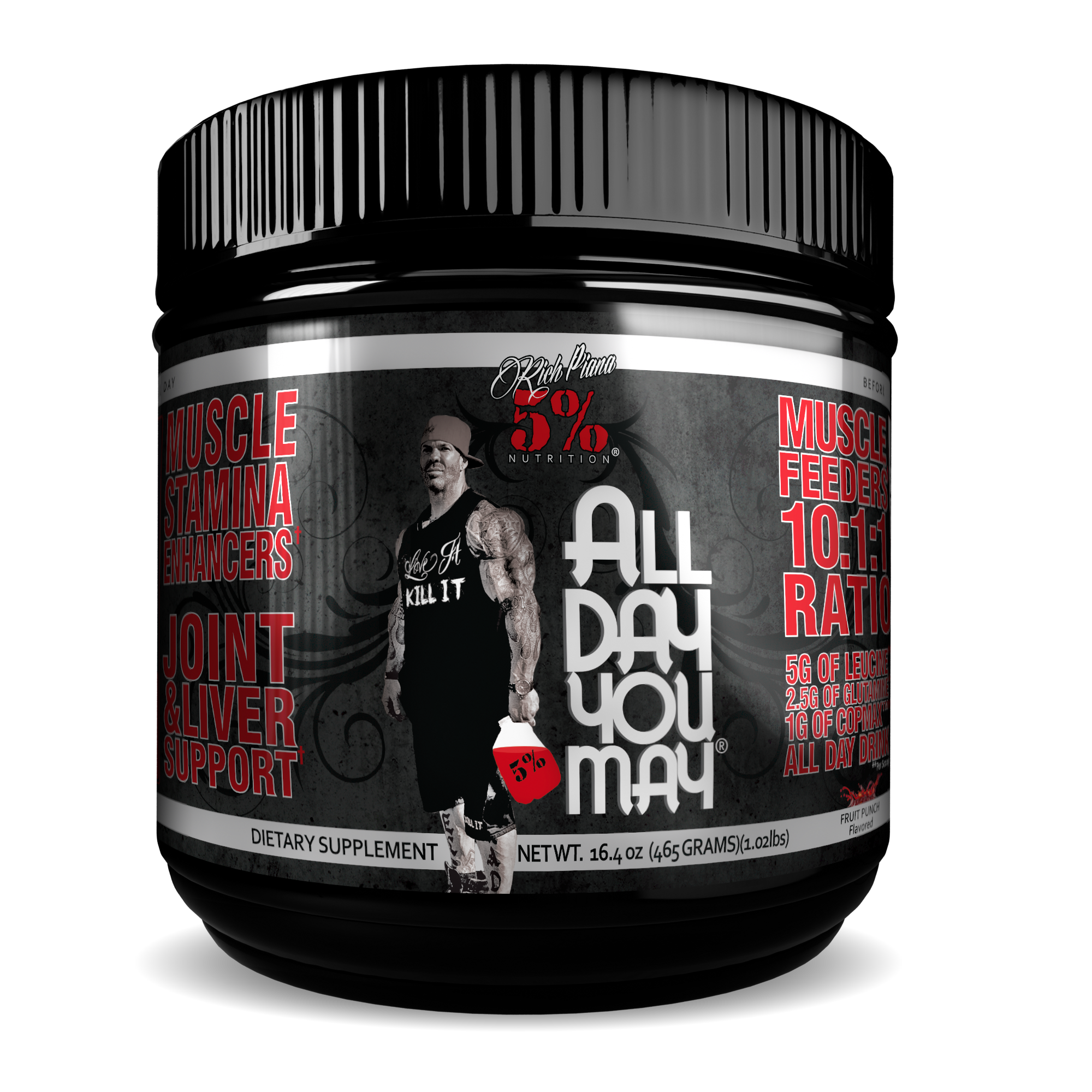 ALL DAY YOU MAY 465g fruit punch - 5% Nutrition