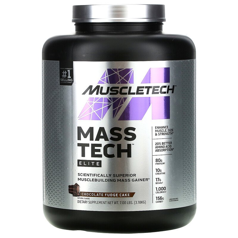 MASS-TECH ELITE 7lbs chocolate fudge - MuscleTech