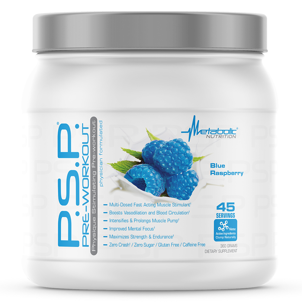 P.S.P. 360g blue rasp - Metabolic Nutrition