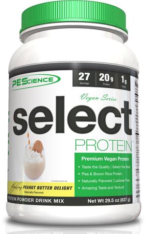 SELECT Vegan Protein 27serv. (Peanut Butter) - PEScience