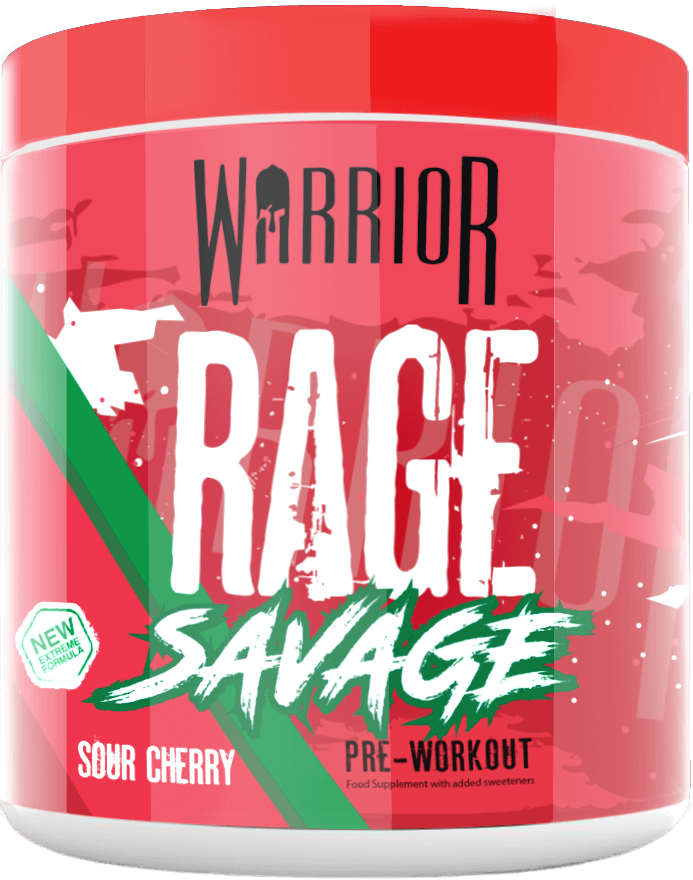 WARRIOR RAGE SAVAGE 40serv. - sour cherry