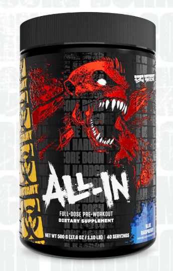 Mutant ALL-IN 500g - blue raspberry