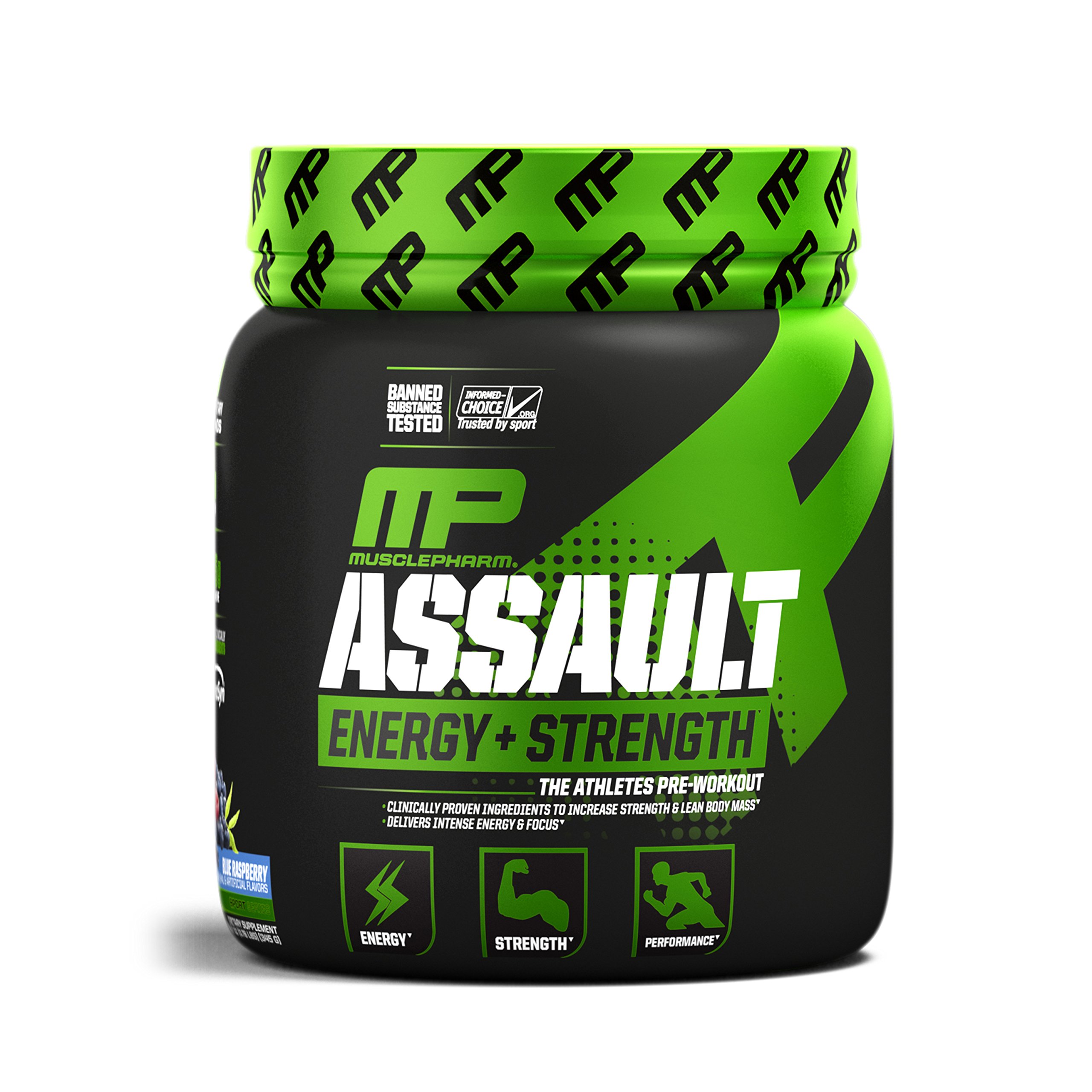 Assault SPORT 30serv. blue rasp. - MP