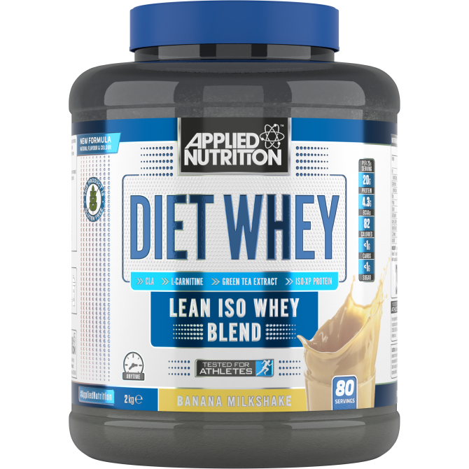 Diet Whey 2kg banana Applied Nutrition