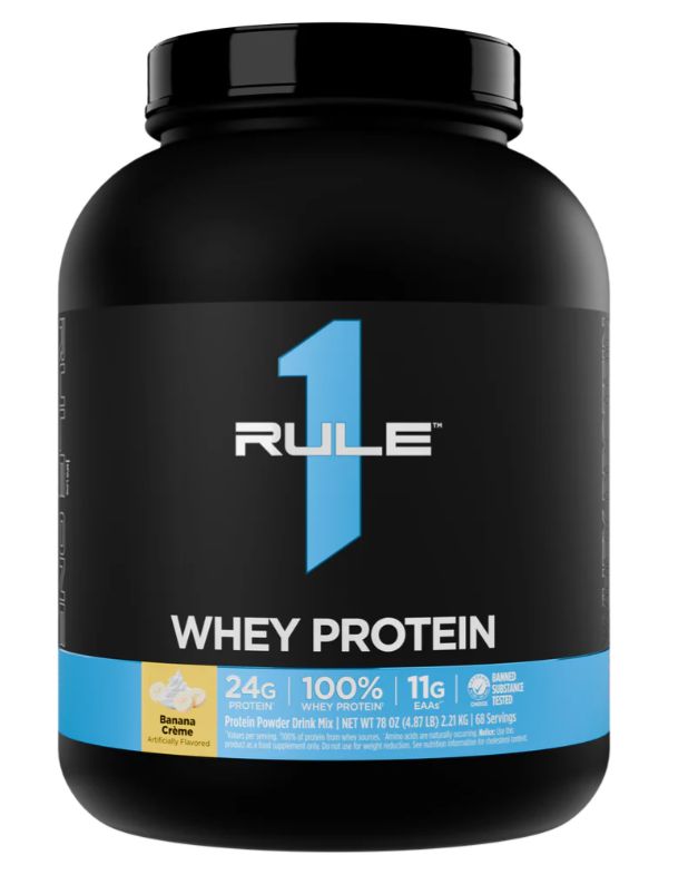 WHEY PROTEIN 5LB (Banana Creme) - Rule 1