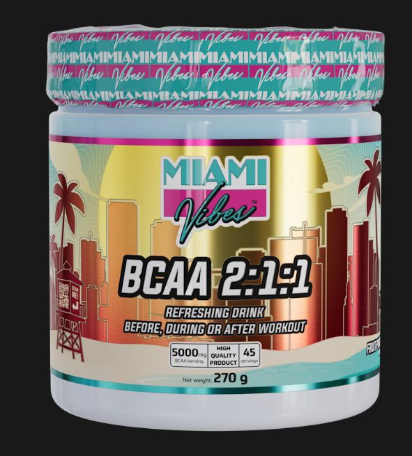 BCAA 2:1:1 270g (fruit punch) - Miami Vibes