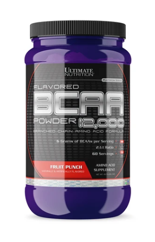 BCAA 12,000 POWDER 457g fruit punch - Ultimate Nutrition