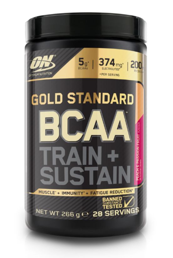 Gold Standard BCAA Train + Sustain (Peach & Passion Fruit) - ON