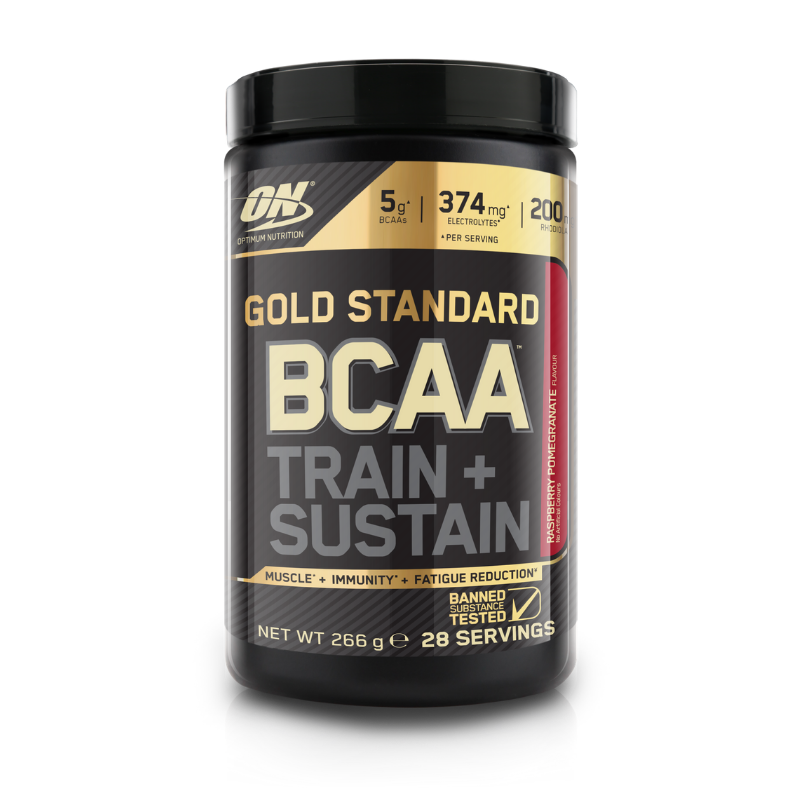 Gold Standard BCAA Train + Sustain (Raspberry & Pomegranate) - ON
