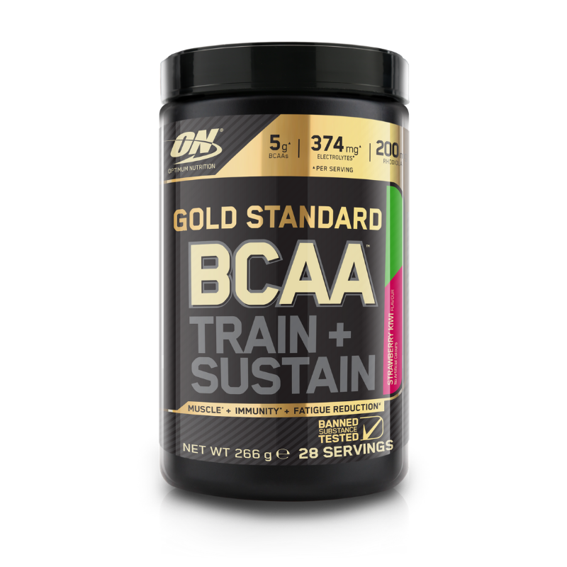 Gold Standard BCAA Train + Sustain (Strawberry Kiwi) - ON