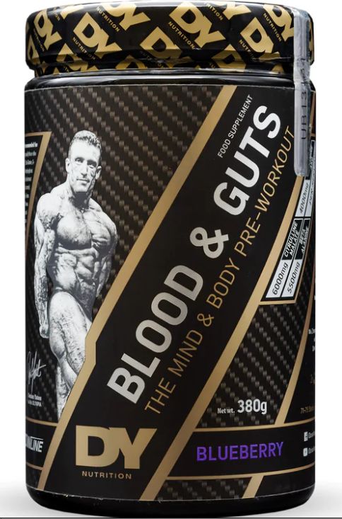 BLOOD & GUTS 380g blueberry - DY Nutrition