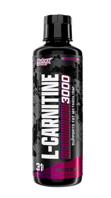 LIQUID CARNITINE 3000 31serv. berry blast - NUTREX