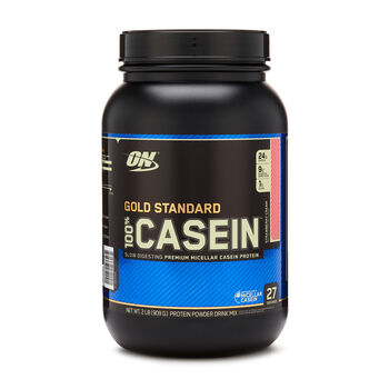 GOLD STANDARD 100% CASEIN 4lb Strawberry - ON