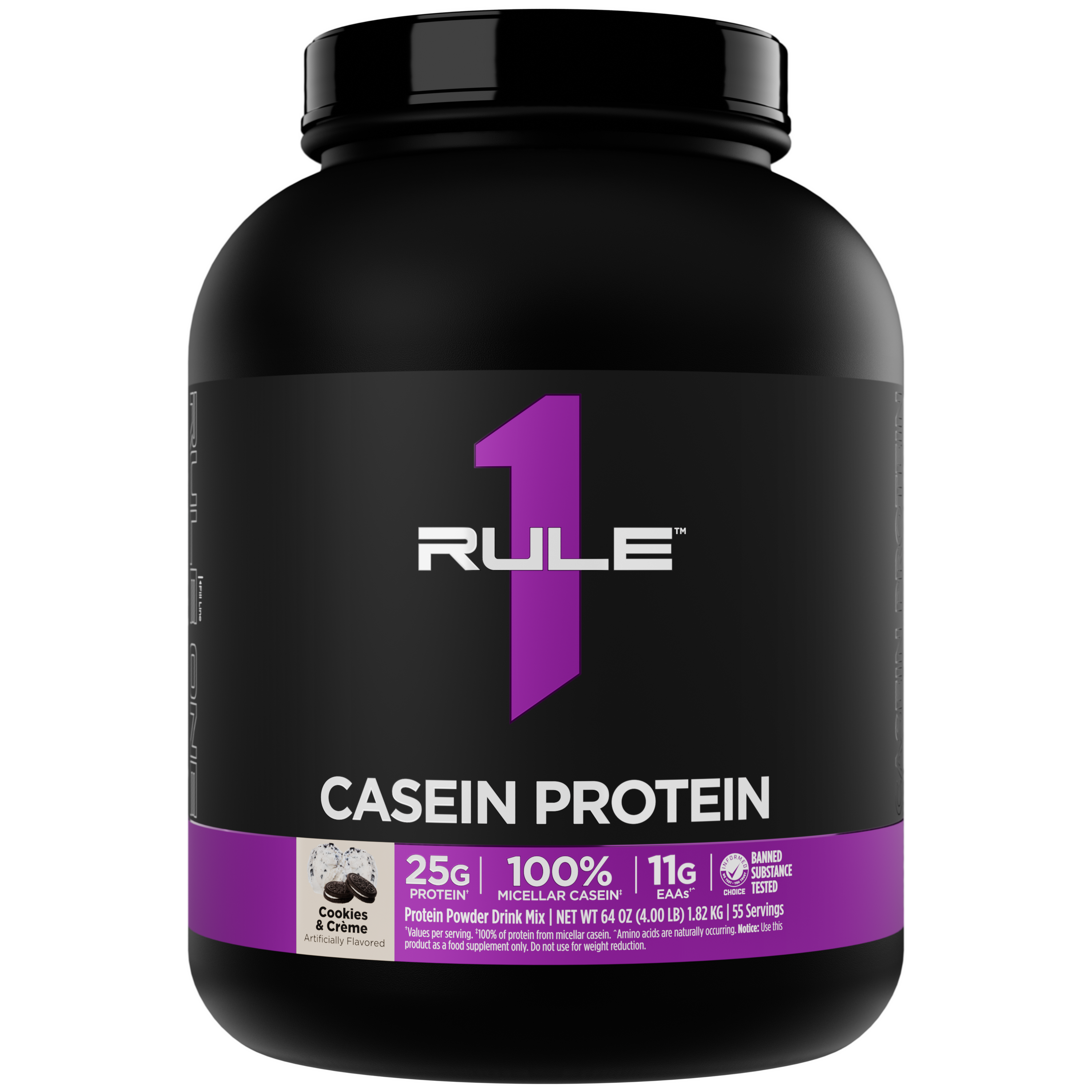 CASEIN PROTEIN 4LB (Cookies and Creme) - Rule 1