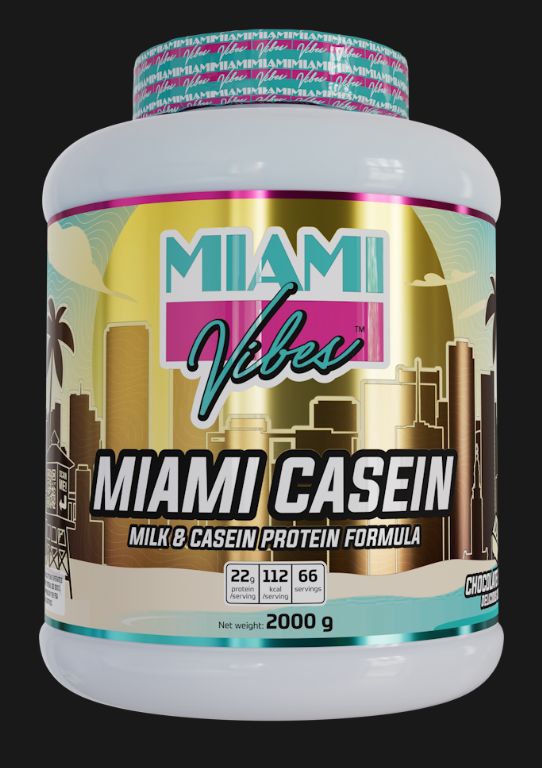 MIAMI CASEIN 2000g (chocolate) - Miami Vibes