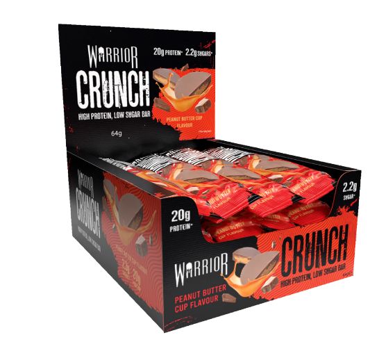 WARRIOR CRUNCH PROTEIN BAR 64g - peanut butter cup