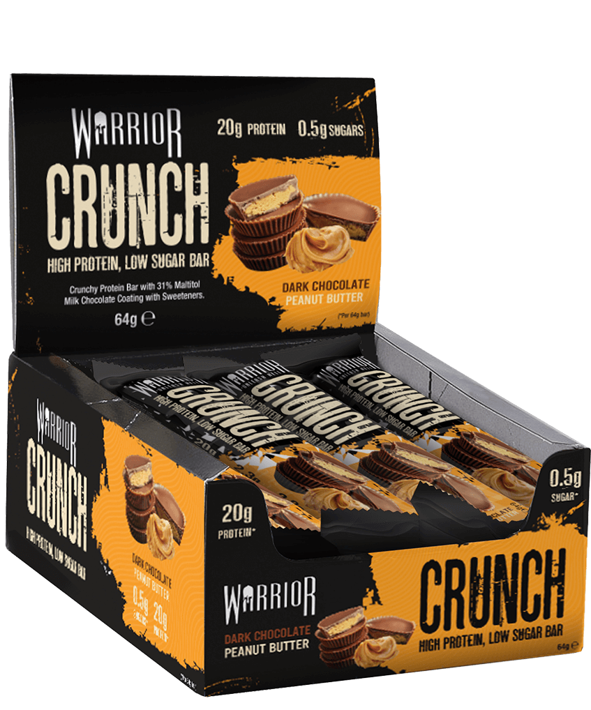 WARRIOR CRUNCH PROTEIN BAR 64g - dark chocolate peanut