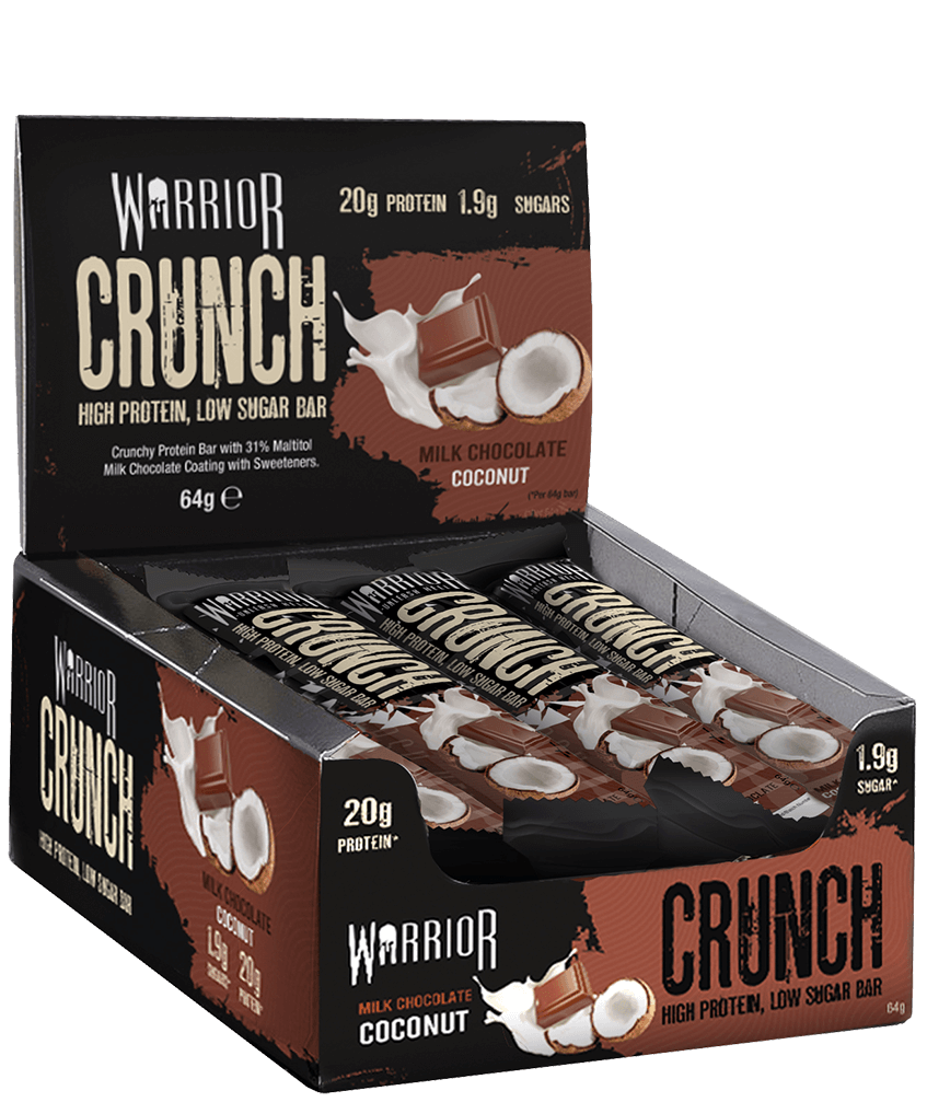 WARRIOR CRUNCH PROTEIN BAR 64g - milk chocolate coconut