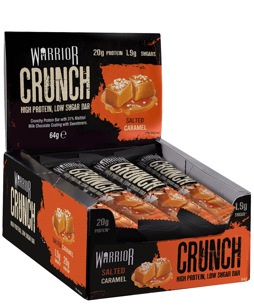 WARRIOR CRUNCH PROTEIN BAR 64g - salted caramel