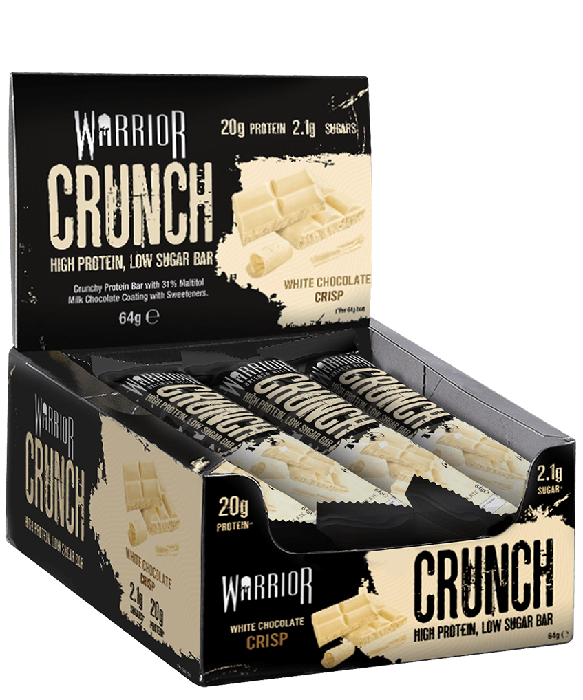 WARRIOR CRUNCH PROTEIN BAR 64g - white chocolate crisp