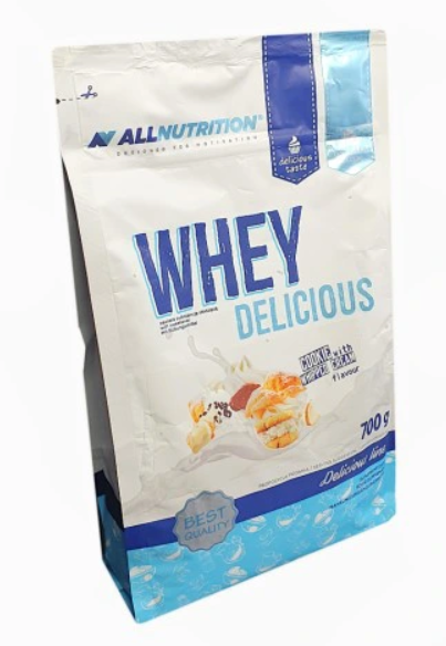 Whey Delicious 700g cookie with whipped cream - ALLNUTRITION