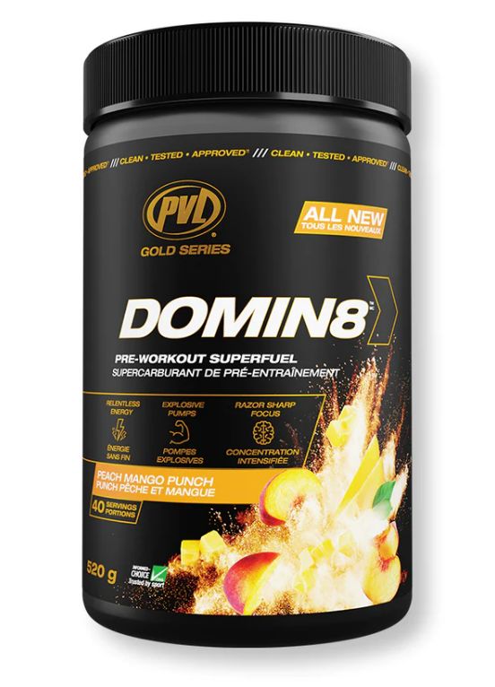 DOMIN8 520g peach mango punch - PVL