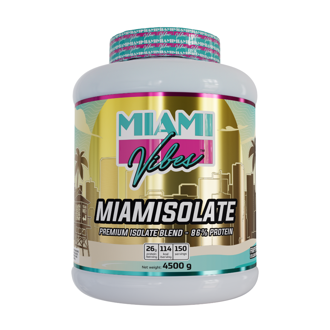 MIAMISOLATE 4500g (frappe) - Miami Vibes