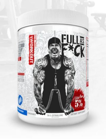 FULL AS F*CK 360g blue raspberry - 5% Nutrition