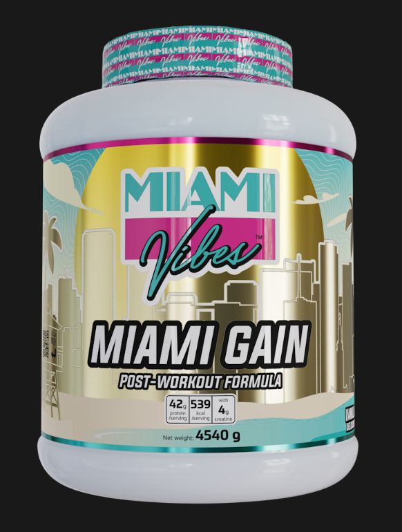 MIAMI GAIN 4540g (vanilla) - Miami Vibes
