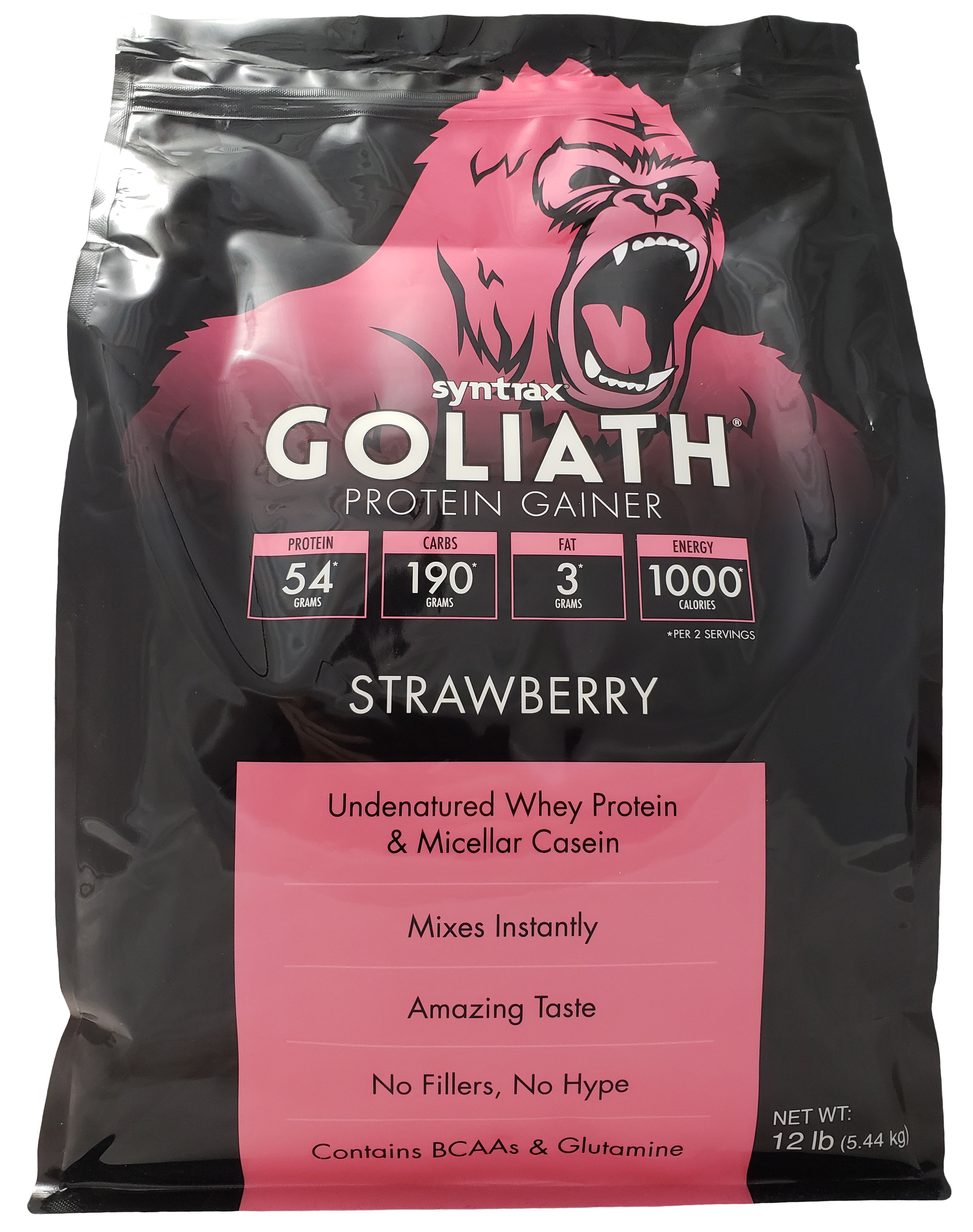 Syntrax Goliath - Strawberry 12 lb