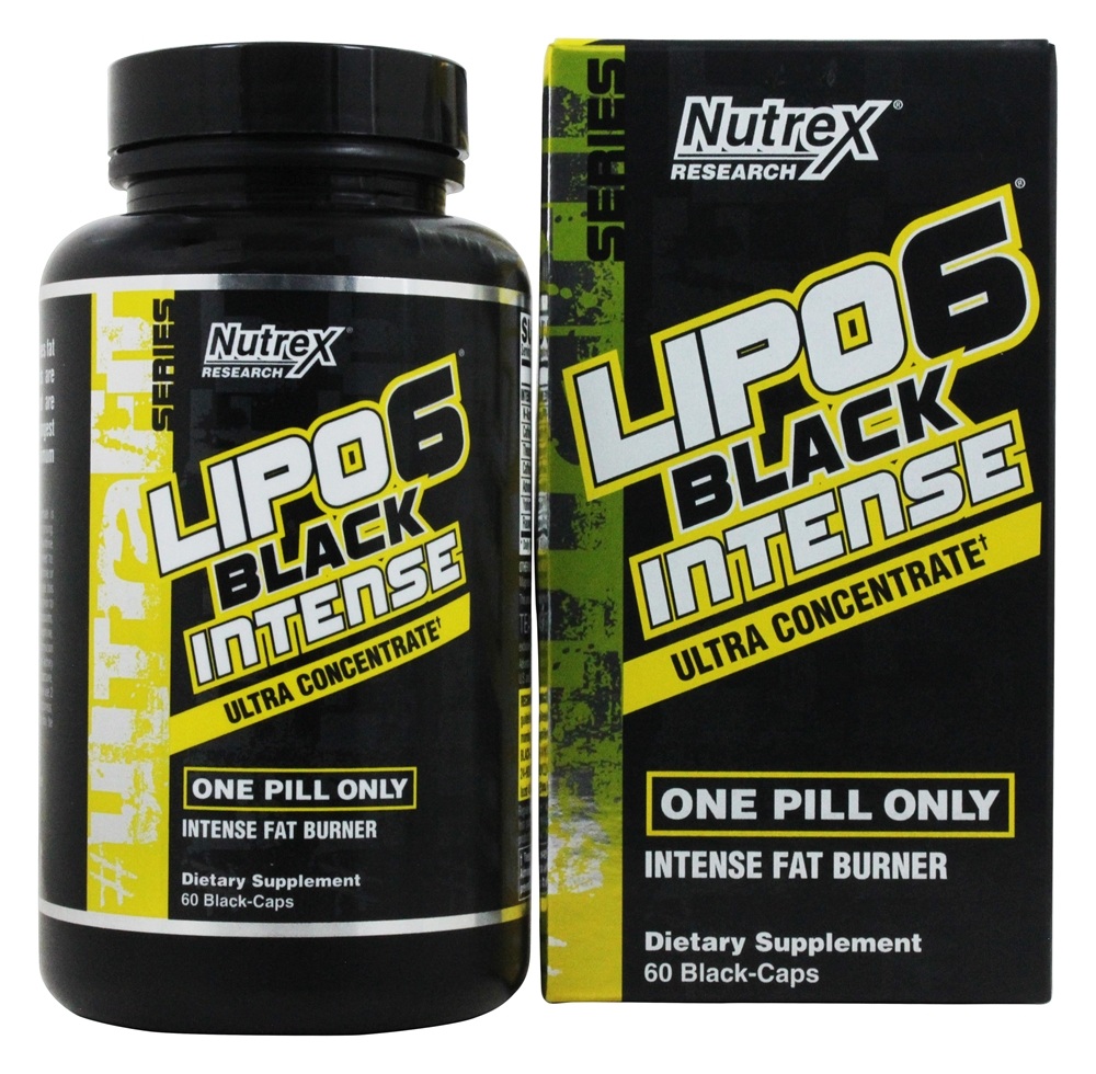 LIPO-6 BLACK UC Intense 60caps. - NUTREX