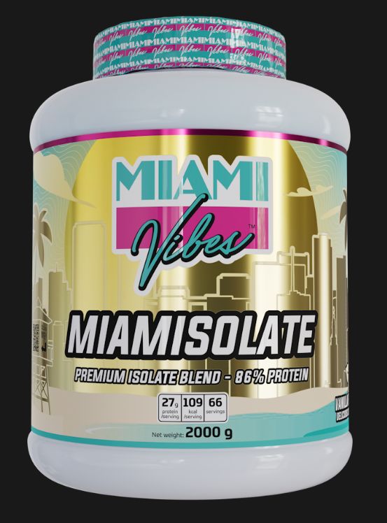 MIAMISOLATE 2000g (vanilla) - Miami Vibes