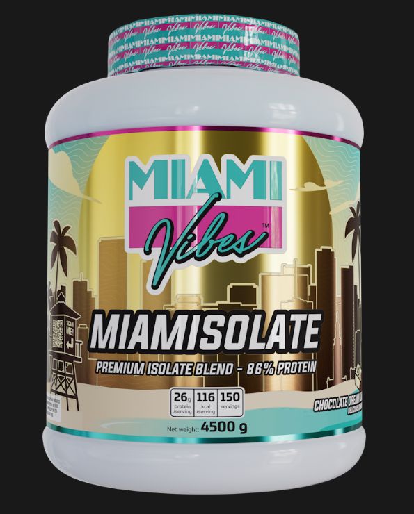 MIAMISOLATE 4500g (chocolate dream) - Miami Vibes