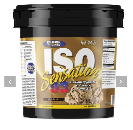 ISO SENSATION® 93 5lb Cafe Brazil - Ultimate Nutrition