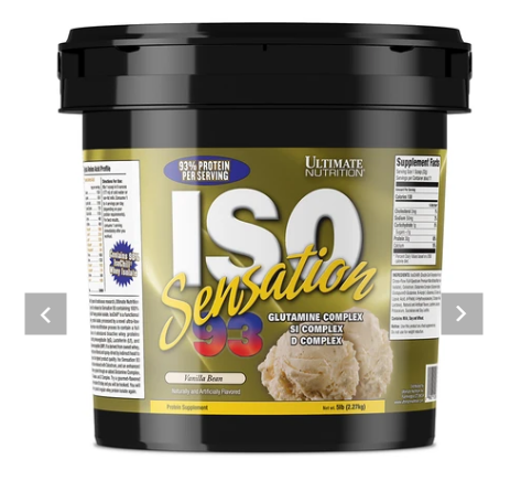 ISO SENSATION® 93 5lb Vanilla - Ultimate Nutrition