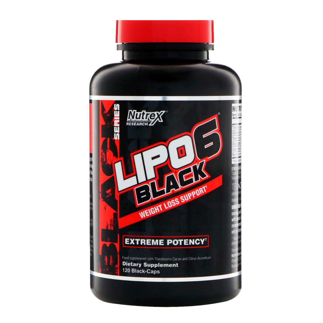 LIPO-6 BLACK 120caps. - NUTREX